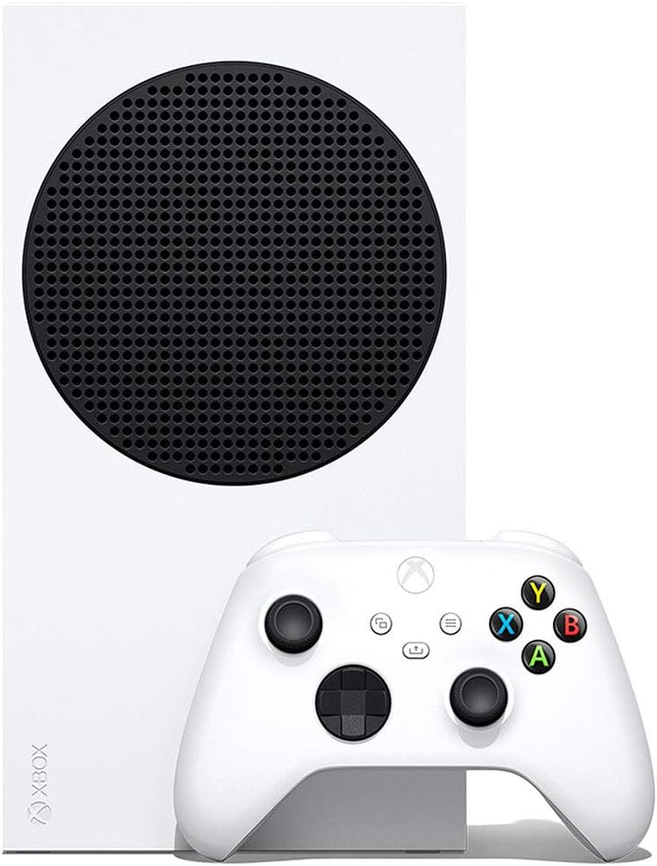 Microsoft Xbox Series S Gaming Console, 512GB NVMe SSD Storage, 8X Cores CPU, 4 TFLOPS Custom RGNA 2 GPU, 10GB GGDR6 Memory, Upo to 1440p Resolution, White Microsoft Xbox Series S Gaming Console, 512GB NVMe SSD Storage, 8X Cores CPU, 4 TFLOPS Custom RGNA 2 GPU, 10GB GGDR6 Memory, Upo to 1440p Resolution, White